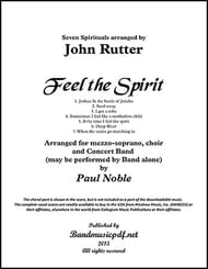 Feel the Spirit Concert Band sheet music cover Thumbnail